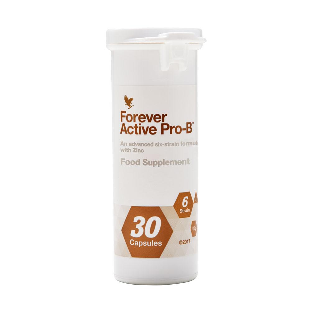 Forever Active Pro-B® – Zaawansowany Probiotyk Nowej Generacji z Cynkiem i Błonnikiem (30 kapsułek)