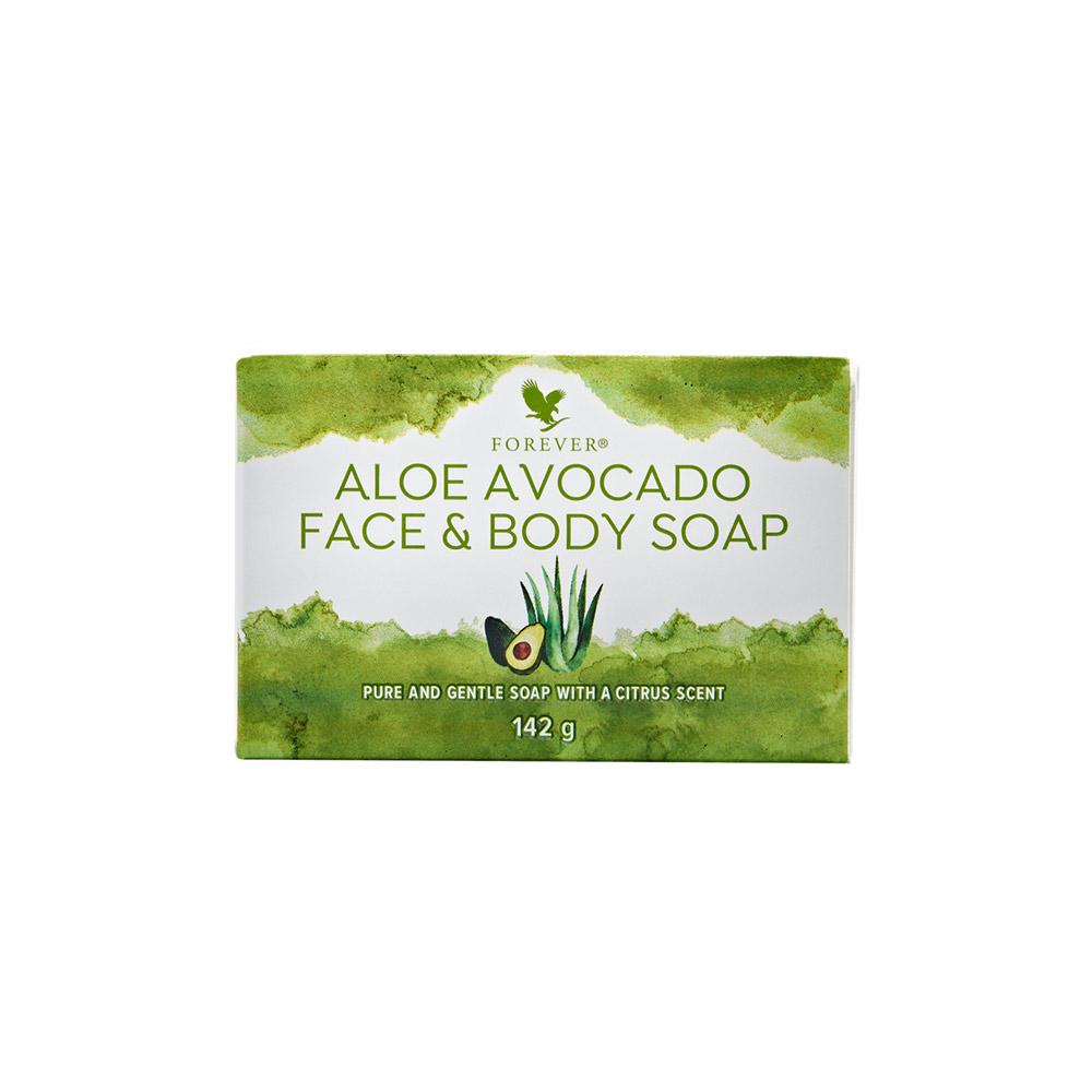 Forever Aloe Avocado Face & Body Soap® – Odżywcze Mydło z Awokado i Aloesem do Twarzy i Ciała (142 g)