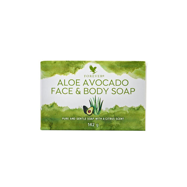Forever Aloe Avocado Face & Body Soap® – Odżywcze Mydło z Awokado i Aloesem do Twarzy i Ciała (142 g)