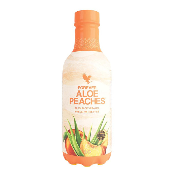 Forever Aloe Peaches® – Aloesowy Napój o Smaku Brzoskwiniowym z Witaminą C (1 Litr)